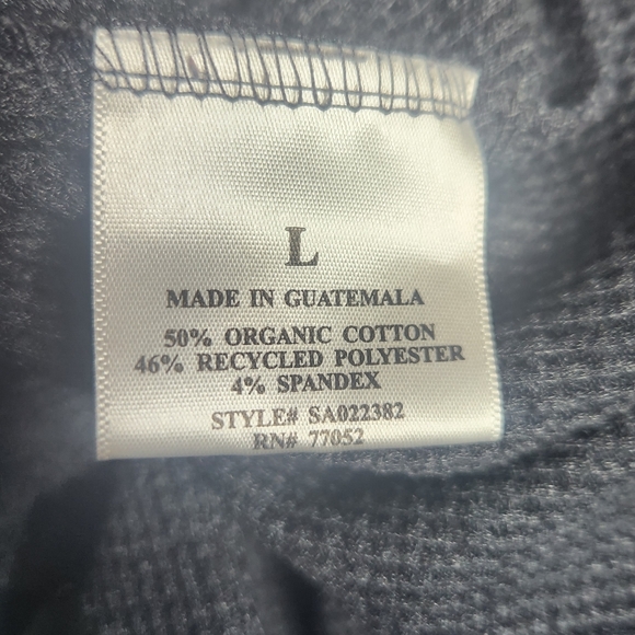 NWOT Threads 4 Throught Organic Cotton Thermal Long Sleeve Winter Top | Large - Picture 6 of 7